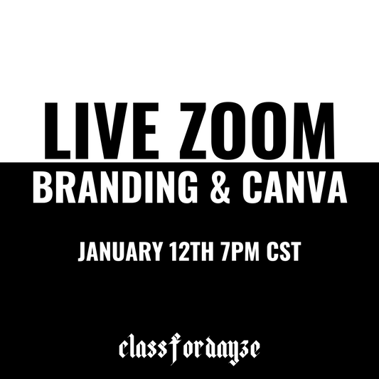 01/12 7PM CST: Branding & Canvas