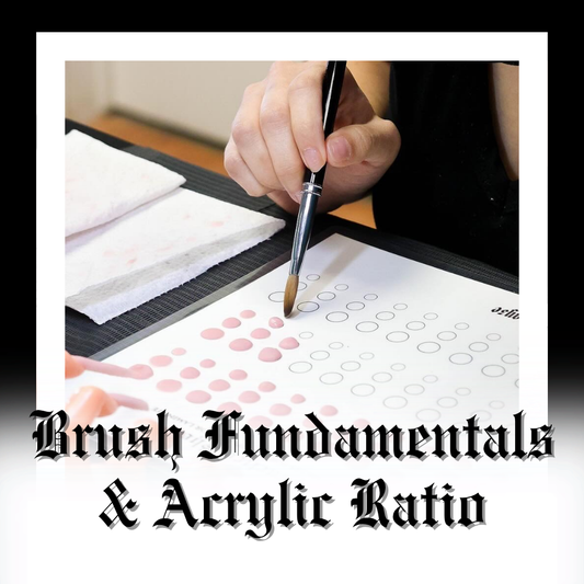 Brush Fundamentals & Acrylic Ratio Class – Live FaceTime Training